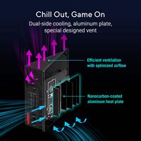 ASUS - ROG Strix GS-BE18000 Tri-Band Wi-Fi 7 Gaming Router - Black - Alternate Views