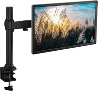 Insignia™ - Desktop Mount for Monitors up to 35” Wide - Black - Alternate Views