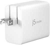 j5create - 67W GaN USB-C® 2-Port Charger - White - Alternate Views