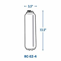 Culligan EZ-Change Replacement Cartridge - Premium Filtration Water Filter Cartridge - White - Alternate Views