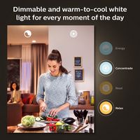 Philips - Hue A19 Bluetooth 60W Smart LED Bulb (3-Pack) - White and Color Ambiance - Alternate Views