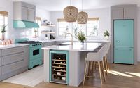 Unique Appliances - 30 inches - Externally Vented - Under cabinet Range Hood - Ocean Mist Turquoise - Alternate Views