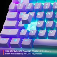 SteelSeries - Apex 3 TKL Wired Membrane Whisper Quiet Switch Gaming Keyboard 8 zone RGB Backlight... - Alternate Views