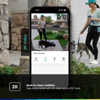 Chamberlain - myQ Video Doorbell | 2K Camera, Battery/Wired, Color Night Vision, Live View with 2... - Alternate Views
