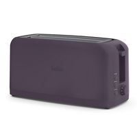 Bella - Fits-anywhere Kitchenware: 4-Slice Slim Toaster - Plum - Alternate Views