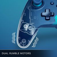 PowerA - Advantage Wired Controller for Xbox Series X|S, Xbox One, Windows - Blue Wave - Alternate Views