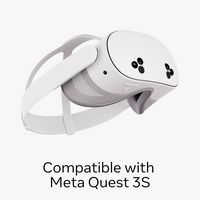 Meta Quest 3S Breathable Facial Interface — Works with Meta Quest 3S — Increases Comfort — Instal... - Alternate Views