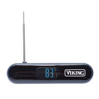 Viking - 3-Ply Stainless Steel Roasting Pan with Rack and Bonus Thermometer - Silver - Alternate Views