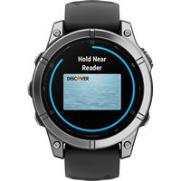 Garmin - fēnix E GPS Smartwatch 47mm Fiber-reinforced polymer - Stainless Steel - Alternate Views