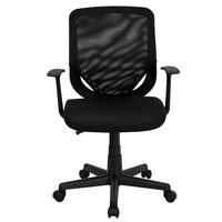 Alamont Home - Norris Contemporary Mesh Swivel Office Chair - Black - Alternate Views