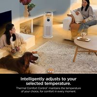 Shark - 3-in-1 Max Air Purifier, Heater & Fan with NanoSeal HEPA, Cleansense IQ, Odor Lock, for 1... - Alternate Views