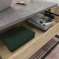 Sauder - Market Commons Lift Top Coffee Table 3a - Prime Oak - Alternate Views