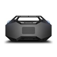 ION Audio - Party Rocker Go high-Power Boombox with Party Starter Lights - Black - Alternate Views