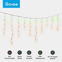 Govee - RGBIC 32.8ft Icicle Lights - Multi - Alternate Views