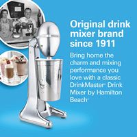Hamilton Beach - DrinkMaster Classic Drink Mixer - Chrome - Alternate Views