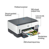 HP - Smart Tank 7001 Wireless All-In-One Supertank Inkjet Printer with up to 2 Years of Ink Inclu... - Alternate Views