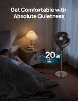 Dreo - TurboPoly Fan 362S - Gray - Alternate Views