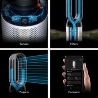 Dyson - Purifier Hot+Cool HP1 - White/White - Alternate Views