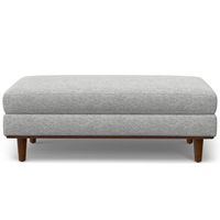 Simpli Home - Morrison Large Rectangular Ottoman - Mist Grey - Alternate Views