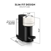 Nespresso - Vertuo Next Premium Coffee and Espresso Maker - White - Alternate Views