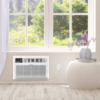 Whirlpool - 550 sq ft 12,000 BTU Through the Wall Air Conditioner - White - Alternate Views