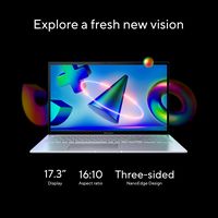 ASUS - Vivobook 17.3” FHD Laptop - Intel Core i9 with 16GB Memory - 1TB SSD - Transparent Silver - Alternate Views