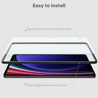 SaharaCase - ZeroDamage Ultra Strong Tempered Glass Screen Protector for Samsung Galaxy Tab S10 F... - Alternate Views