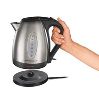 Hamilton Beach - 1.7 Liter Electric Kettle - Silver/Black - Alternate Views