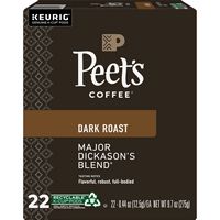 Peet's Coffee - Major Dickason's K-Cup Pods 22-Pack - Alternate Views