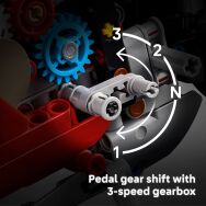 LEGO - Technic Ducati Panigale V4 S Motorcycle Model Building Set 42202 - Alternate Views