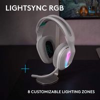 Logitech - G522 LIGHTSPEED Wireless Gaming Headset for PC - White - Alternate Views
