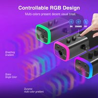 FIFINE - XLR/USB Dynamic Microphone – RGB Lighting, Broadcast-Quality Sound for Streaming & Gaming - Alternate Views