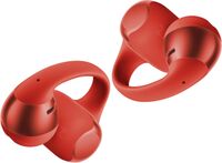 Shokz - OpenDots ONE Open-Ear Clip-On True Wireless Bluetooth Earbuds - Red - Alternate Views