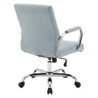 OSP Home Furnishings - Mid-Back Office Chair - Blue - Alternate Views