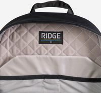 The Ridge Wallet - Commuter Backpack - Royal - Black - Alternate Views