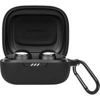 SaharaCase - Anti-Slip Silicone Case for JBL Live Free 2 Headphones - Black - Alternate Views