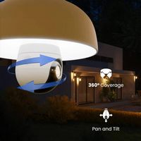 Lorex - 2K Wi-Fi Smart Lightbulb Camera - White - Alternate Views