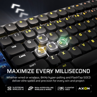 CORSAIR - VANGUARD AIR 99 WIRELESS Optical-Mechanical Gaming Keyboard - Black - Alternate Views