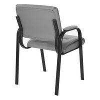 Office Star Products - Guest Chair - Grey/Black - Alternate Views