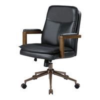 OSP Home Furnishings - Woodlands Office Chair - Black - Alternate Views