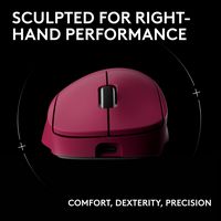 Logitech - PRO X Superlight 2 DEX Lightweight Wireless Optical HERO 2 Sensor 44 000 DPI Gaming Mo... - Alternate Views