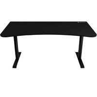 Arozzi - Arena Ultrawide Curved Gaming Desk - Pure Black - Alternate Views