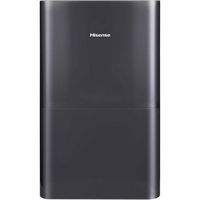 Hisense - 50-pint Dehumidifier with Built-in Pump - Black - Alternate Views