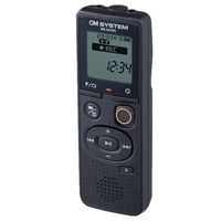 OM System - VN-541PC Digital Voice Recorder - Black - Alternate Views