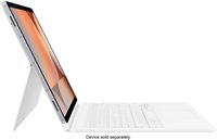 Samsung - Galaxy Tab S10+/S9+/S9 FE+ Book Cover Keyboard - White - Alternate Views