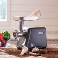 LEM Product - #8 575-Watt Countertop Meat Grinder - Aluminum - Alternate Views