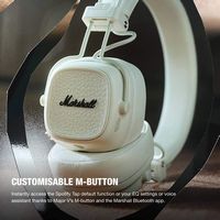 Marshall - Major V Wireless On-Ear Bluetooth Headphones with Lightweight Foldable Design and Micr... - Alternate Views