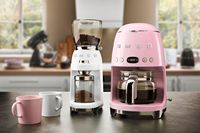 SMEG - DCF02 Drip 10-Cup Coffee Maker - Pink - Alternate Views