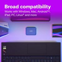 Crucial - X10 2TB External USB-C SSD - Blue - Alternate Views