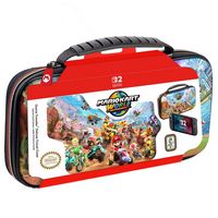 RDS Industries - Nintendo Licensed Game Traveler Deluxe Mario Kart World Case - Black - Alternate Views